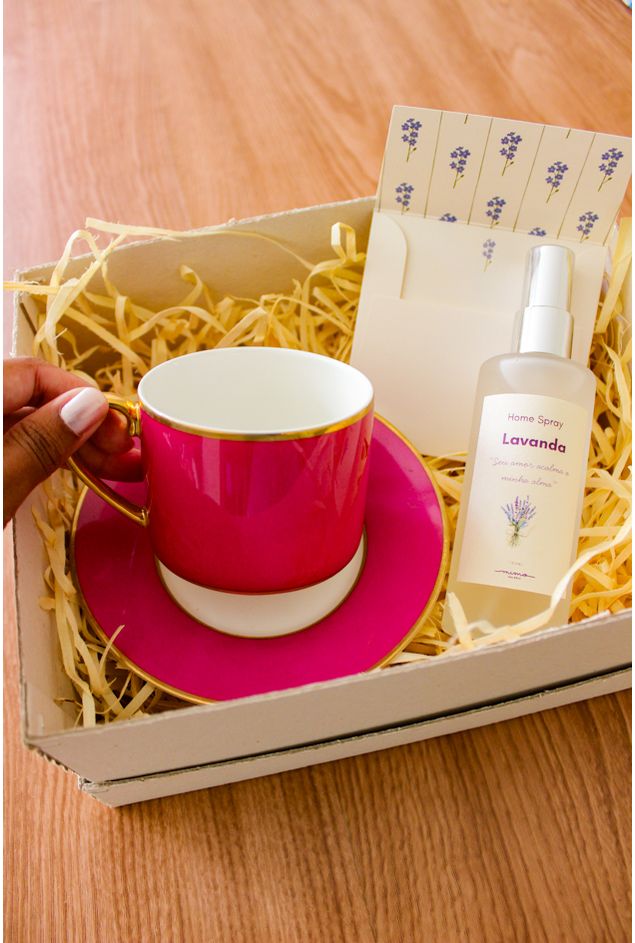 Kit Presente Porcelana Pink -4- Kit Presente Porcelana Pink -4-